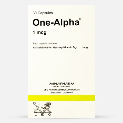 وان-الفا 1 ميكرو 30 كبسولة . ONE-ALPHA 1mcg 30/CAP