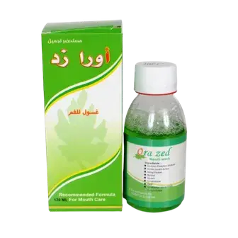 اورا زد مضمضه للفم 120 مل . Ora zed mouth wash 120 ml