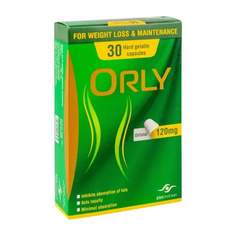 اورلى 120مجم 30كبسولة . Orly  120mg 30cap