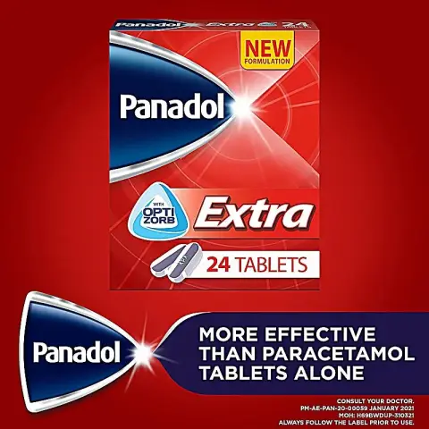 بنادول اكسترا 24 اقراص . PANADOL EXTRA 24 TAB