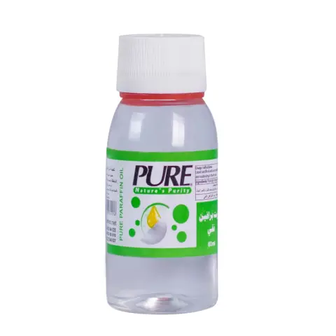 زيت بارافين 60ملل سائل . PARAFFIN OIL PURE   60 ML