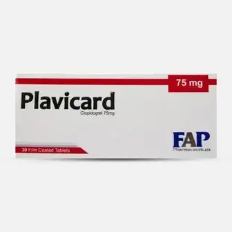 بلافيكارد 75مجم 30 قرص . Plavicard 75mg 30tab
