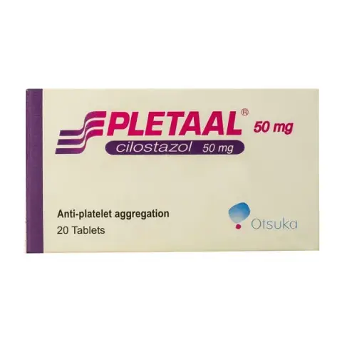 بليتال 50مجم 20قرص . Pletaal 50mg 20TAB
