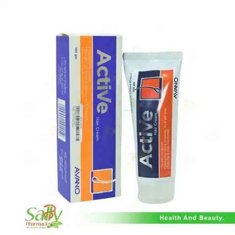 اكتيف هير كريم 100 جم . Active hair cream 100gm