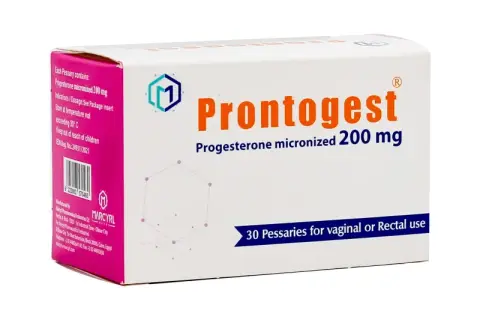 برونتوجيست 200مجم لبوس مهبلى 6 شرائط . Prontogest 200mg vaginal or rectal