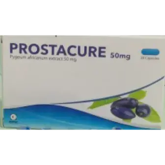 بروستاكيور 50 مجم 20 كبسولة . PROSTACURE 50mg  20/CAPS