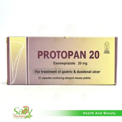 بروتوبان 20 مجم 21كبسوله . Protopan 20 mg 21CAP