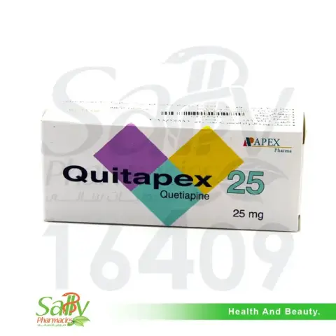 كويتابكس 25مجم 30  قرص . Quitapex 25 mg 30 tab
