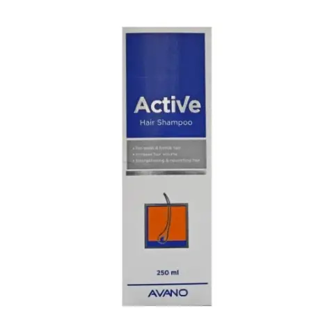 اكتيف شامبو 250جرام . active hair shampoo 250 ml