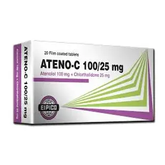اتينو -سى 50/25مجم 20 قرص . Ateno-C 50/25 MG 20 TAB