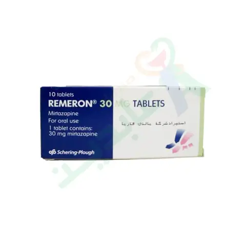 ريميرون 30 مجم 10 اقراص . REMERON 30 MG 10 TAB