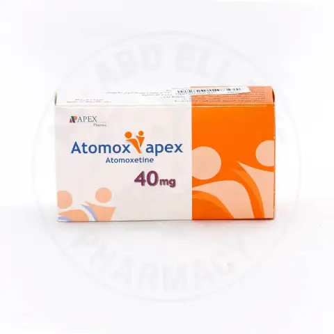 اتوموكس ايبكس 40 مجم 30 كبسولة . Atomox apex 40 mg 30 cap