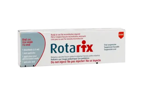 روتاريكس تطعيم فموي 1.5 ملي فيال . Rotarix oral vaccine 1.5 ml 1 vial