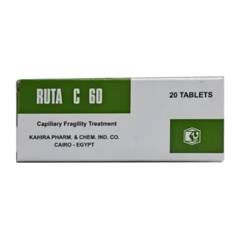 روتاسى 60مجم  20 قرص . RUTA C 60mg 20/TAB