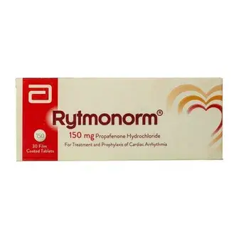 ريتمونورم 150مجم 30 قرص . rytmonorm 150mg 30 tab