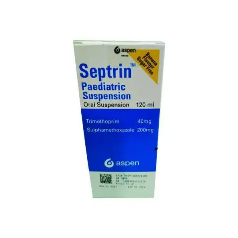 سبترين 120 مل معلق للاطفال . SEPTRIN INF 120ML SUSP