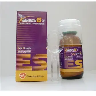 اوجمنتين اى اس 600 شراب 75 مل . augmentin ES 600 syrup 75 ml