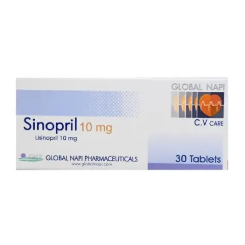 سينوبريل 10 مجم 30 قرص . SINOPRIL 10mg 30TAB