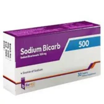 صوديوم بايكارب 500 مجم 30 كبسوله . SODIUM BICARB 500 mg 30 cap