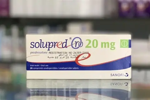 سوليبرد 20مجم 20 قرص للانتشار بالفم . Solupred 20mg 20 orodispersible tab