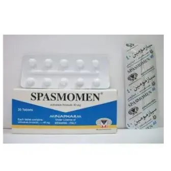 سبازمومين 40مجم 20قرص . SPASMOMEN 40mg 20TAB