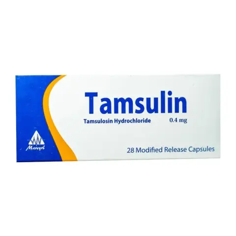 تامسولين 0.4 مجم 28 كبسول    . TAMSULIN 0.4 MG 28 caps