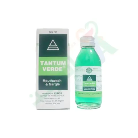 تانتم اخضر 125 مل غسول للفم . TANTUM VERDE  125 ML M.WASH