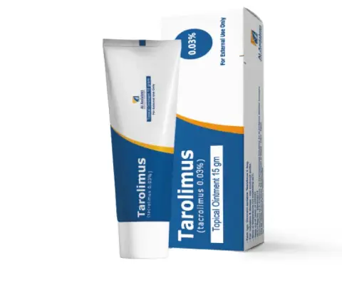 تاروليمس مرهم 03% 15 جم . tarolimus oint .03% 15 gm