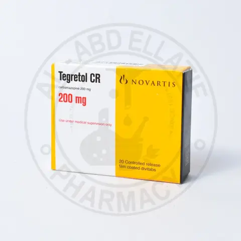 تجريتول ممتد المفعول 200مجم20قرص . TEGRETOL CR 200mg  20/TAB
