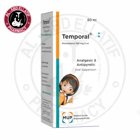 تمبورال 60مل شراب . TEMPORAL  60ML  SUSP