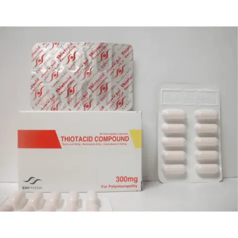 ثيوتاسيد 300مجم مركب 30قرص . thiotacid 300mg compound 30/cap