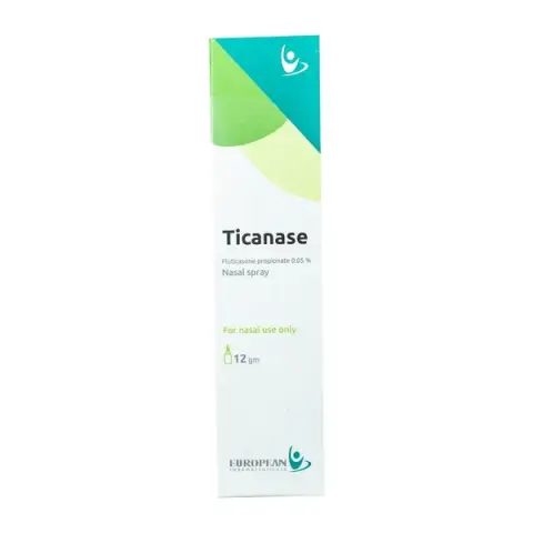 تيكانيز 12ج بخاخة للانف . TICANASE 0.05% nasal spray