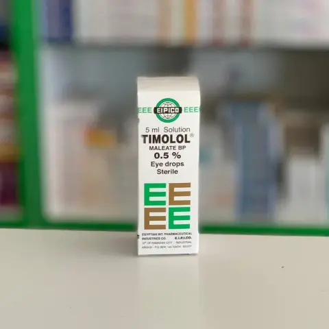 تيمولول ماليات 0.5% قطرةعين 5مل . TIMOLOL MALEATE 0.5% EYE DROPS 5 ML