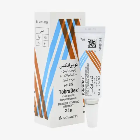 توبراديكس مرهم . TOBRADEX 3.5g  Eye OINT
