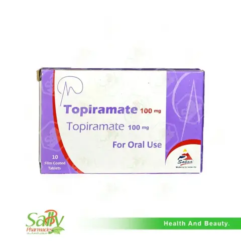 توبيرامت 100 مجم 10 قرص . topiramate 100 mg 10 tab