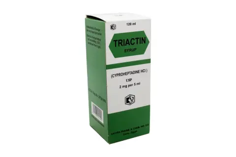 ترايكتين 120مل شراب . TRIACTIN 120ML SYRUP