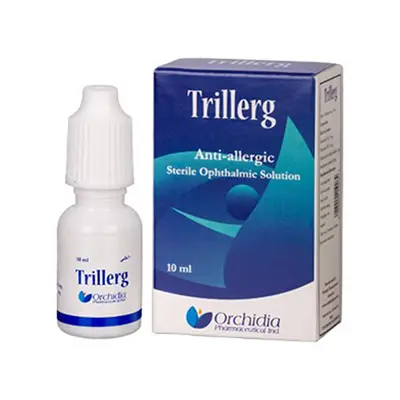 تراى ليرج قطرة عين . trillerg eye drop
