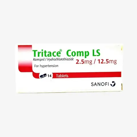 تريتاس كومب ال اس 2.5/12.5 14قرص . tritace comp ls 2.5/12.5  14tab