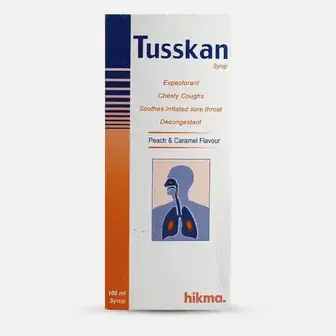 توسكان 100 مل شراب . TUSSKAN 100ML SYRUP