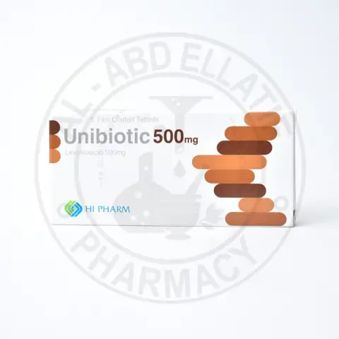 يونى بيوتك 500 مجم 5 اقراص . UNIBIOTIC 500 mg 5TAB