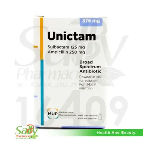 يونيكتام 375مجم 1 فيال . UNICTAM 375mg 1 VIAL