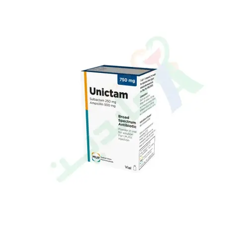 يونيكتام 750 مجم 1 فيال . UNICTAM 750 mg 1 VIAL