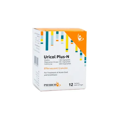 يوريكول بلاس 12كيس فوار . URICOL PLUS  12/EFF SACHET