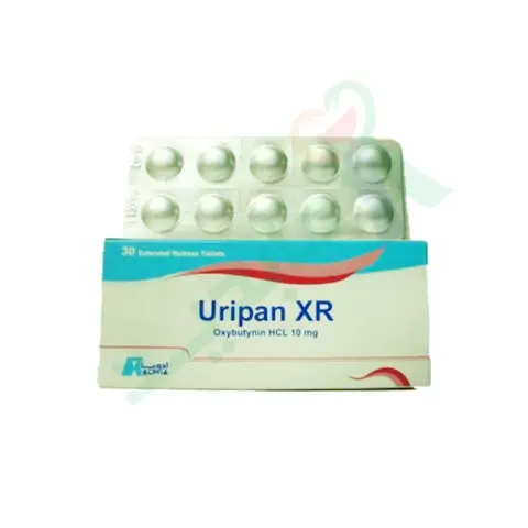يوريبان اكس ار 10مجم 30قرص . Uripan XR 10mg 30tab