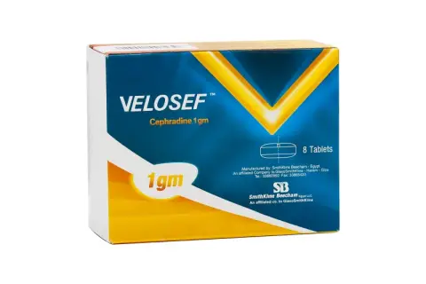 فيلوسف 1جم 8اقراص . VELOSEF 1g 8TAB