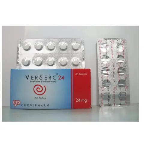 فيرسيرك 24مجم 30قرص . Verserc 24mg 30 tab