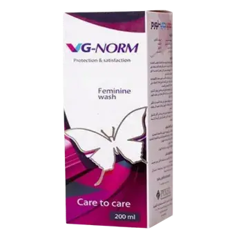 في جي نورم غسول مهبلي 200مل . VG-NORM FEMININE WASH 200ML