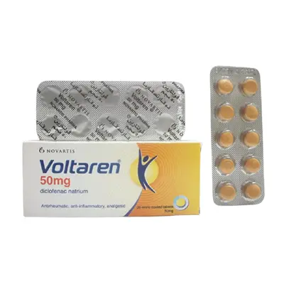 فولتارين 50مجم 20قرص . VOLTAREN 50 mg 20 TAB