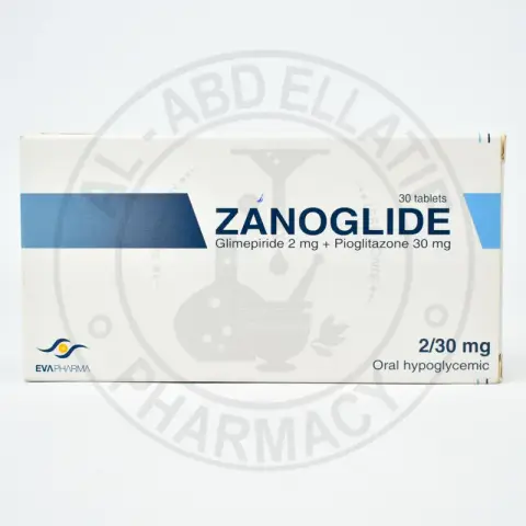 زانوجليد 2/30 مجم 30 قرص . Zanoglide 2/30 mg 30 tab