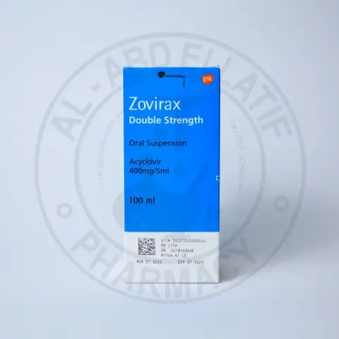 زوفيراكس 400 مجم معلق . ZOVIRAX 400mg SUSP 100ML